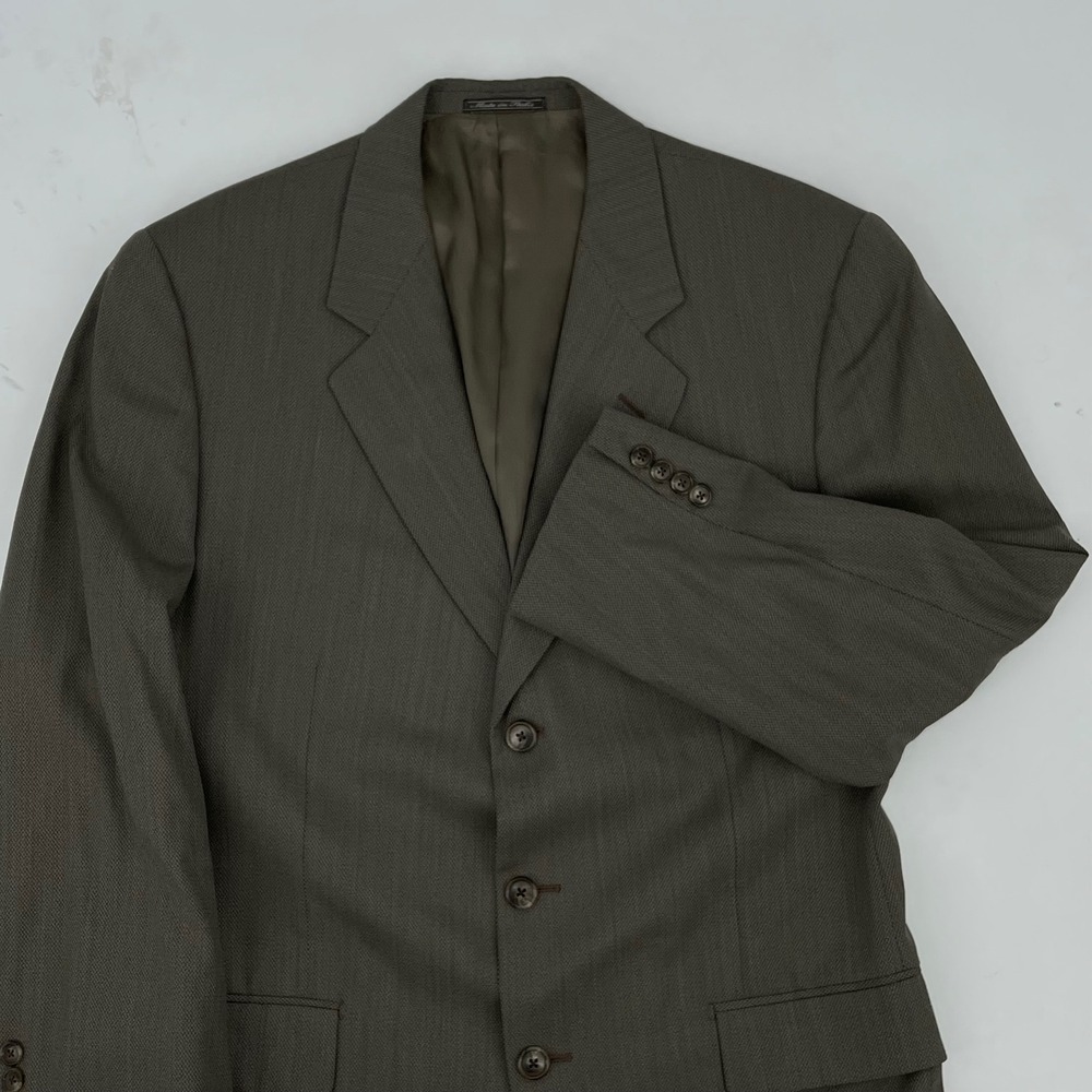 Corneliani Superfine Merino‎ Wool 3 Button Blazer Jacket Made in Italy Mens 40R